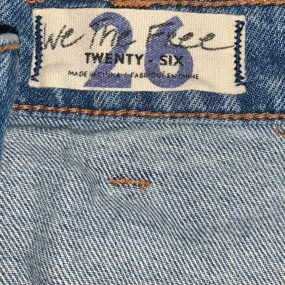 NWT Free People Parker Wrap Denim Skirt - Picture 7 of 9